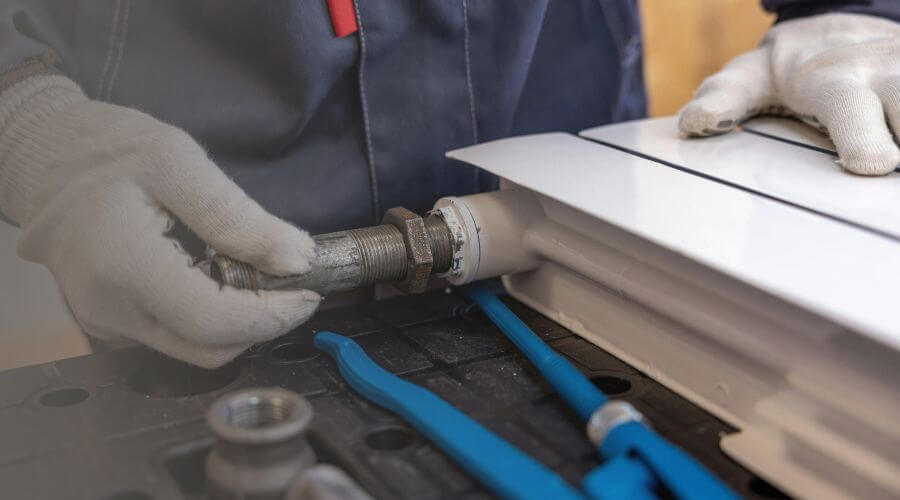 Local water heater installation in Washington, OK